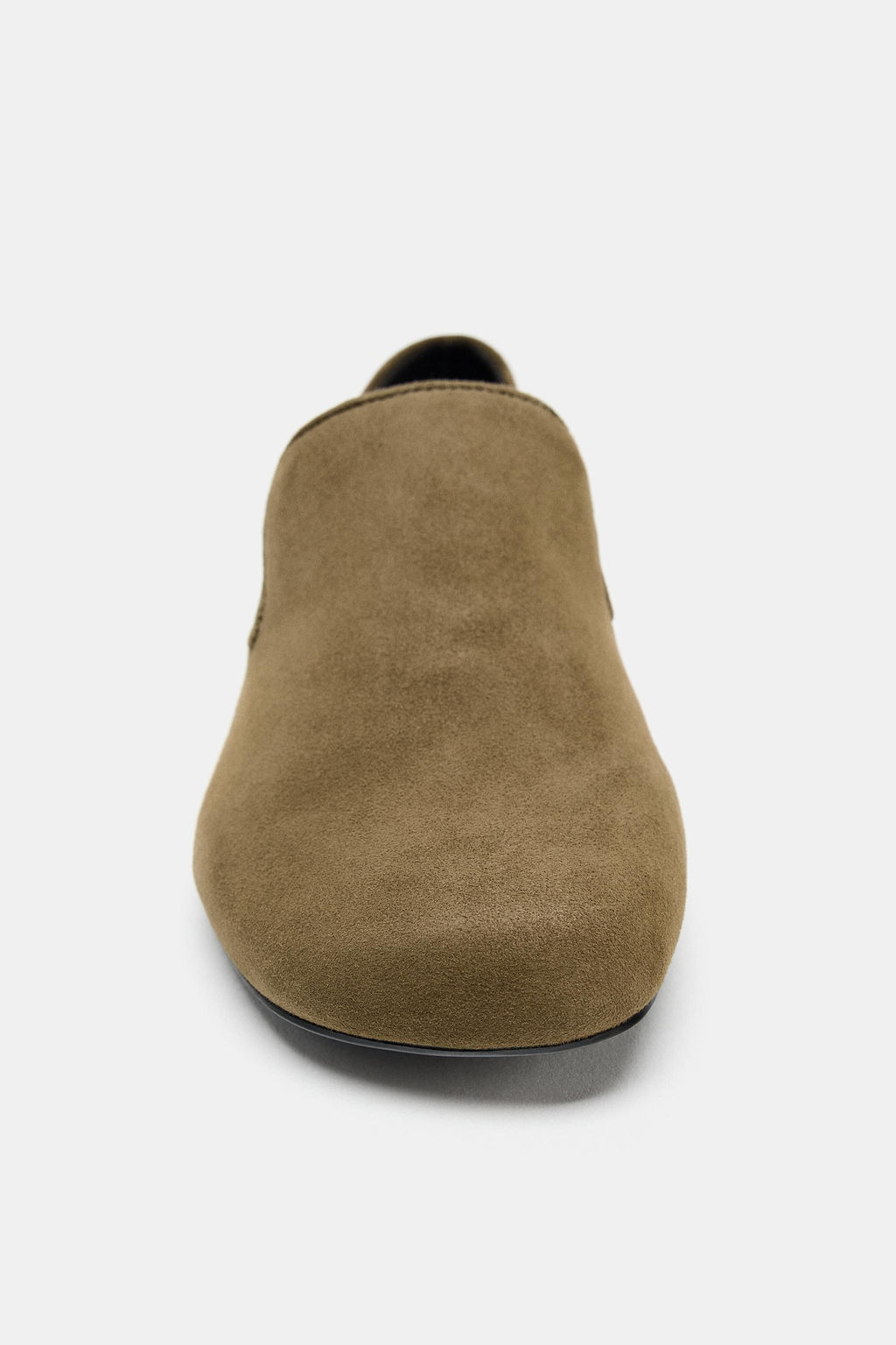 SUEDE HIGH VAMP LOAFERS