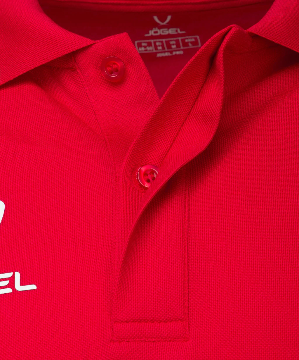 Поло JOGEL CAMP 2 Poly Polo, красный  фото 5