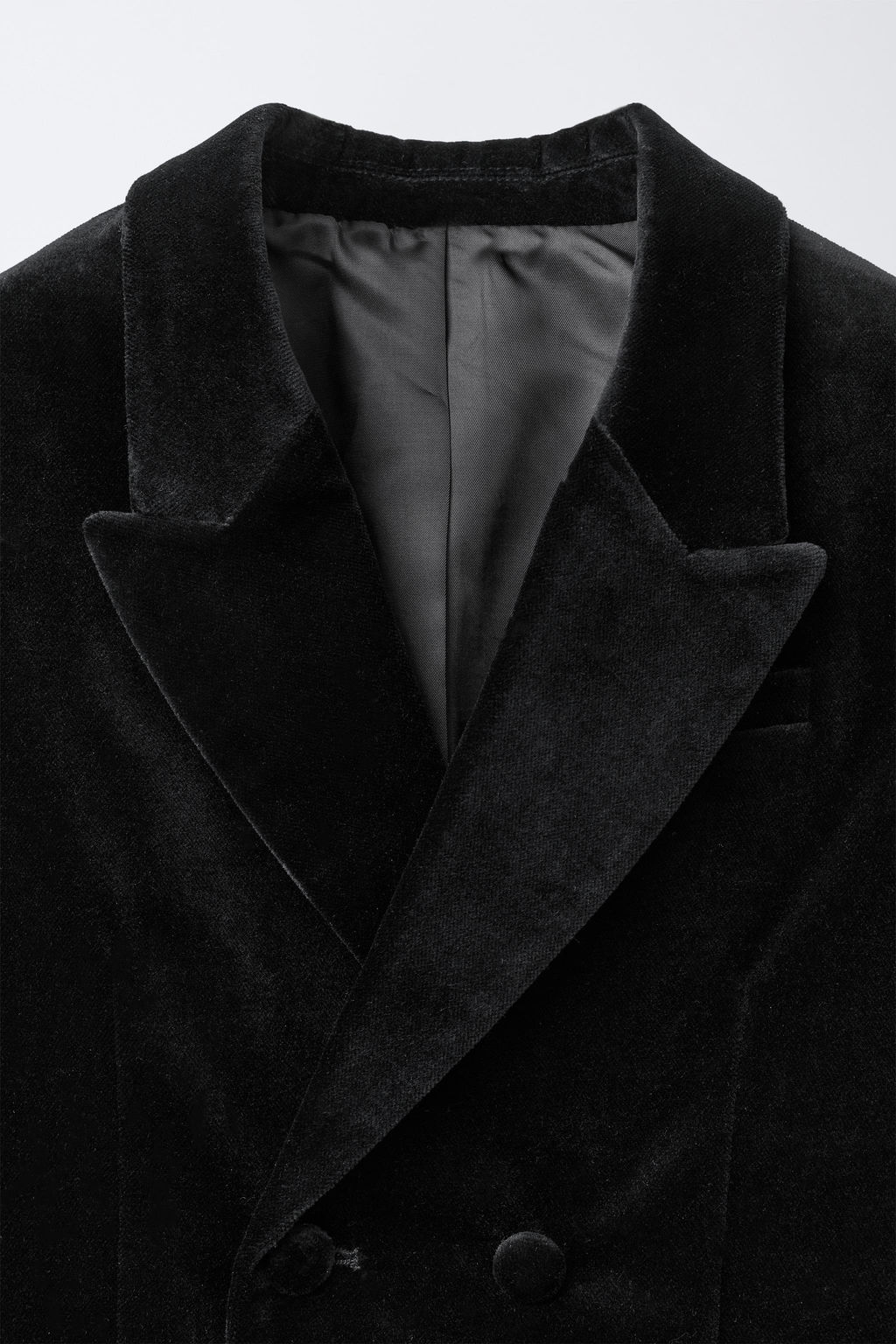 VELVET SUIT BLAZER - Zara фото 3