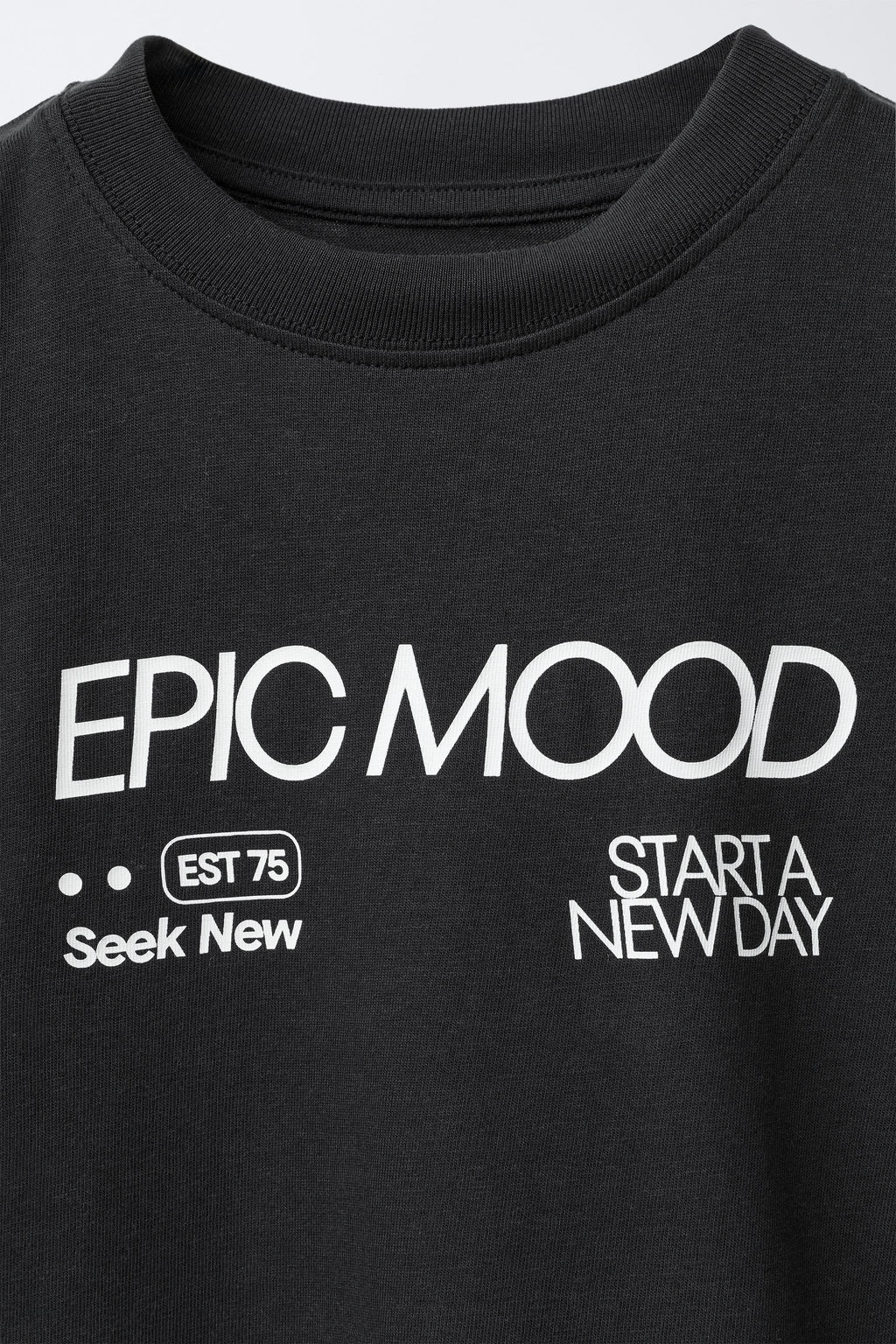 SLOGAN PRINT T-SHIRT