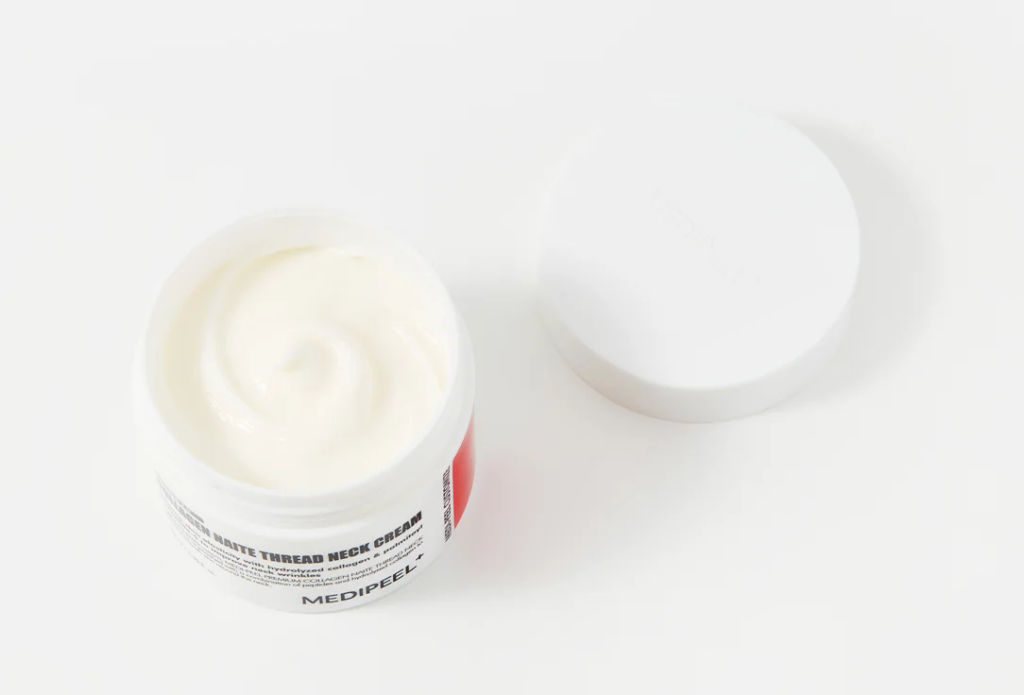 Крем для шеи и декольте моделирующий MEDI-PEEL Premium Collagen Naite Thread Neck Cream, 10g