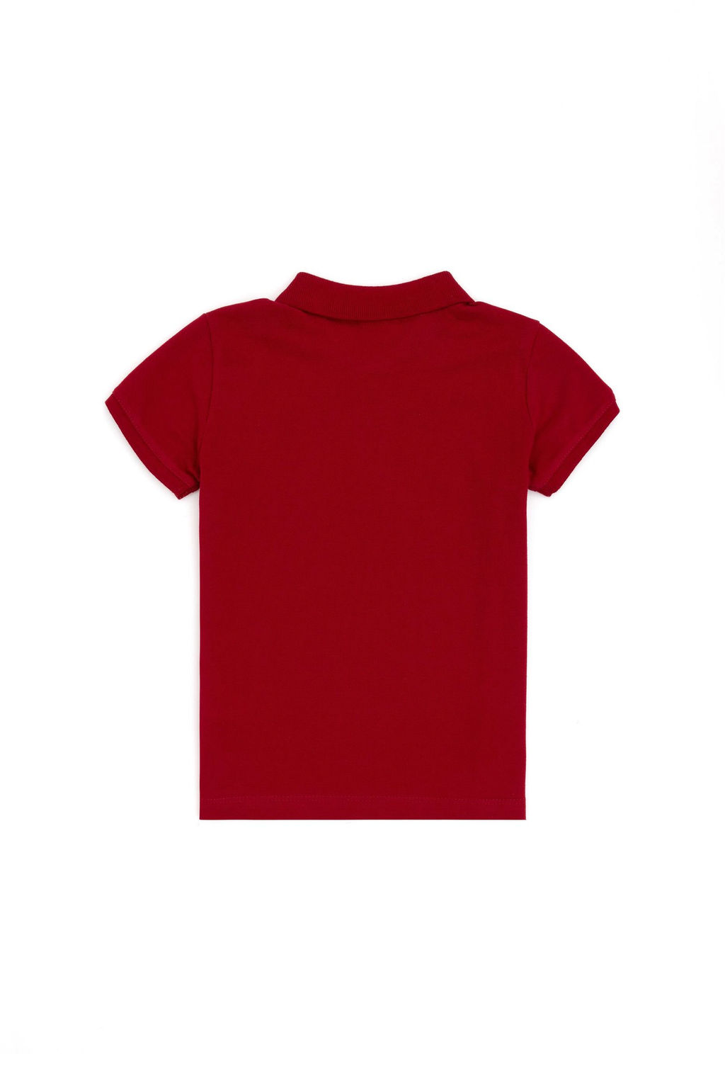 U. S. Polo Assn / Базовая футболка бордового цвета для мальчика - U.s. polo assn фото 2