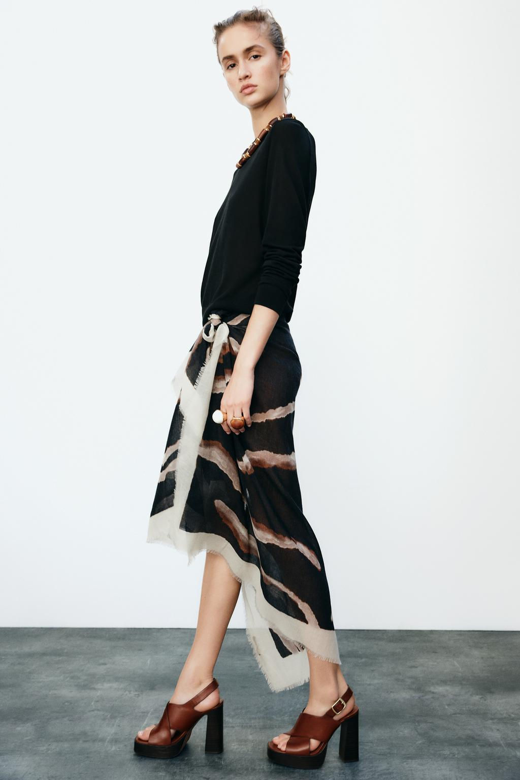 BASIC PLAIN KNIT SWEATER - Zara фото 15