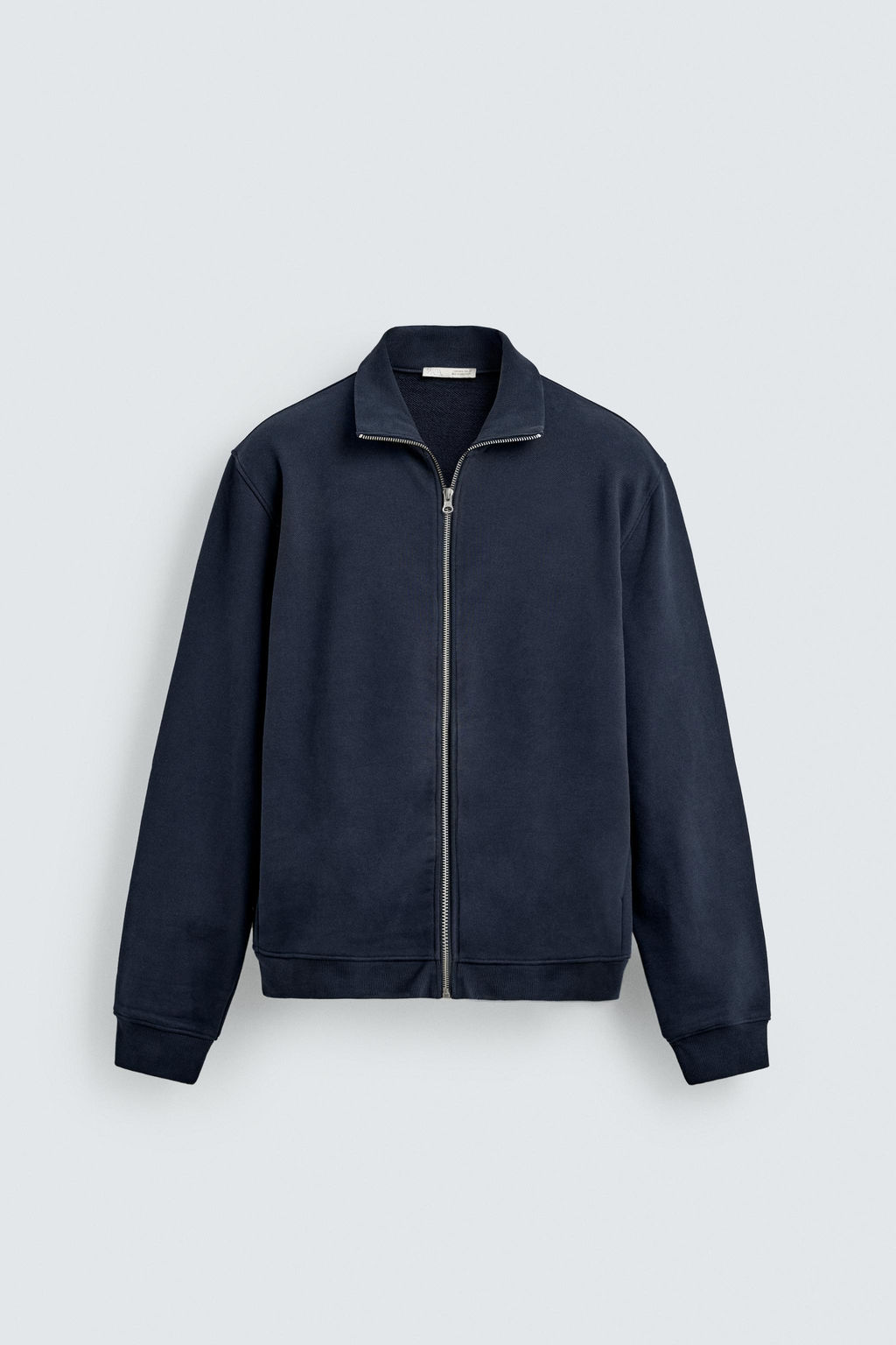 BASIC ZIP-UP SWEATSHIRT - Zara фото 7