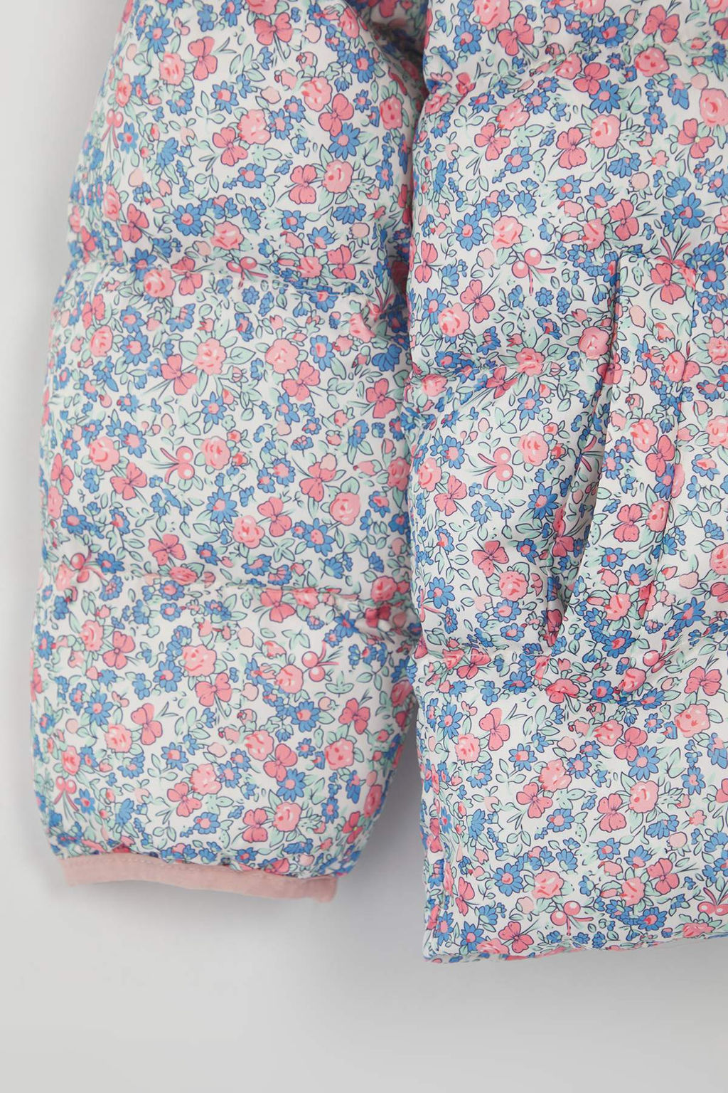 Cok Renkli Kal?n Kapusonlu Regular K?z Cocuk Mont TKDAW26MO00009 - Trendyolmilla фото 5