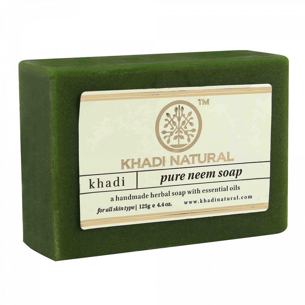 Khadi PURE NEEM SOAP/Кхади мыло Ним125гр. 125гр фото 2