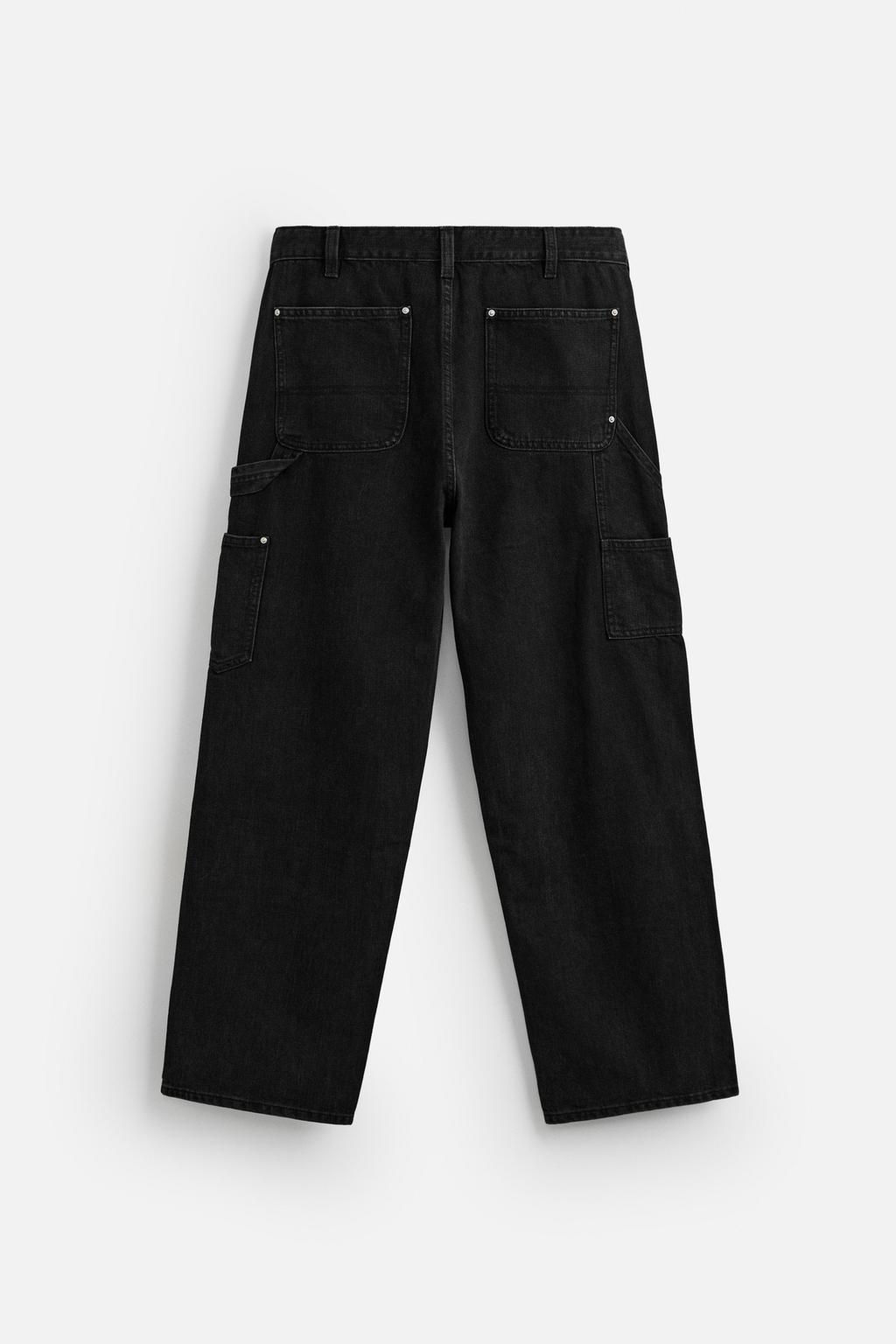 CARPENTER STRAIGHT-LEG JEANS - Zara фото 18