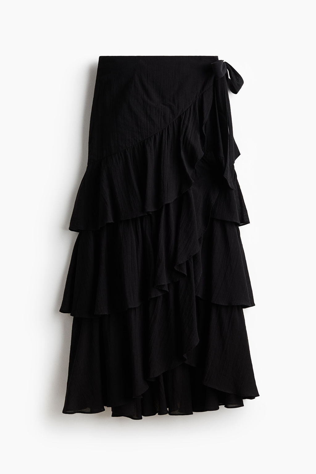 Tiered wrap skirt - H&m фото 2