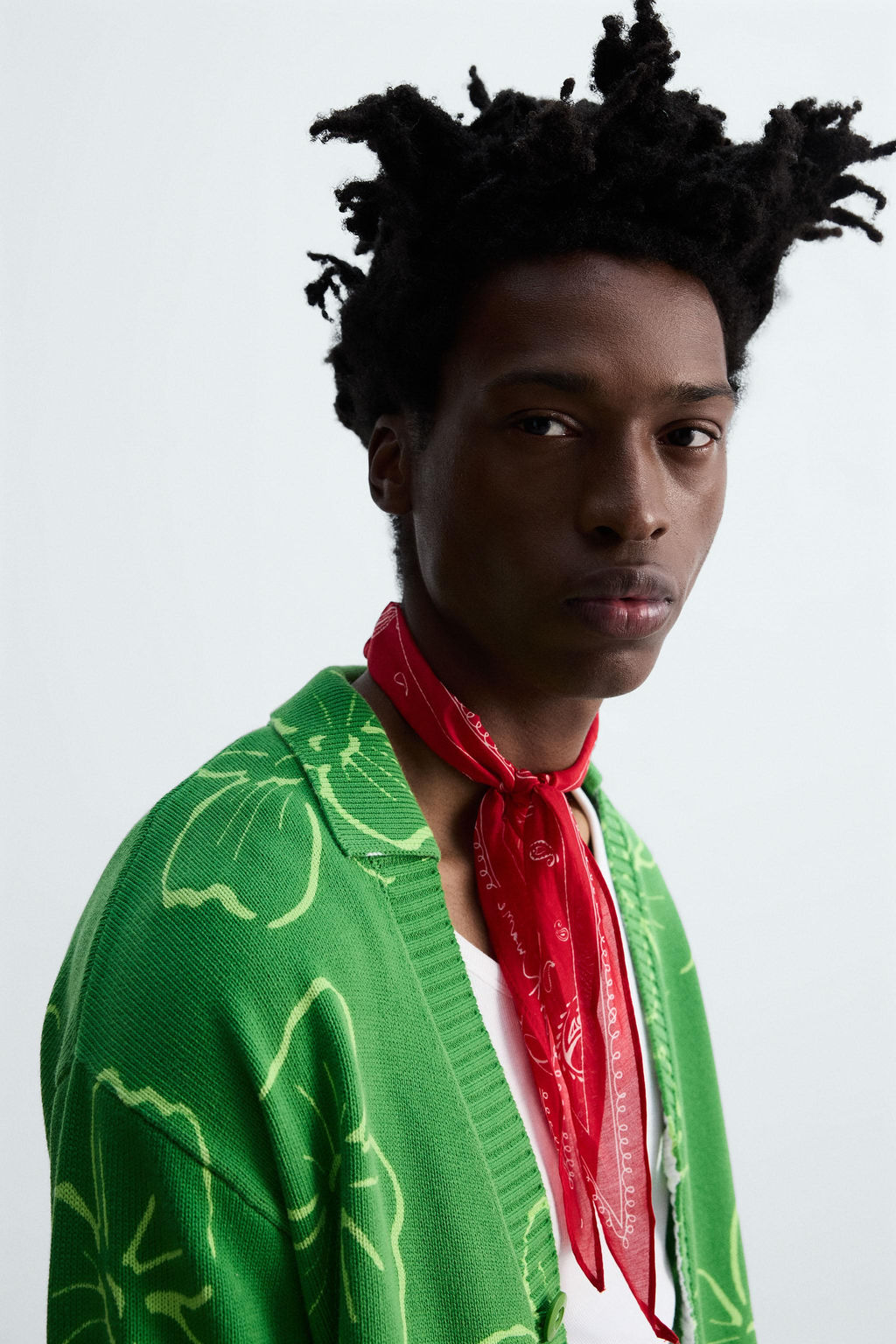 FLORAL PRINT CARDIGAN  OTIS KWAME KYE QUAICOE - Zara фото 14