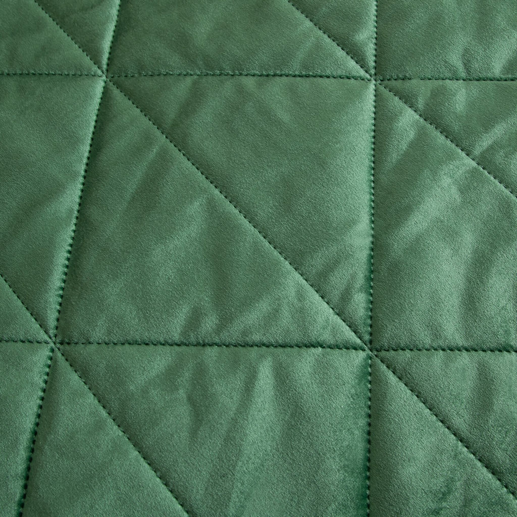 Велюровое покрывало в клетку и две наволочки OVL049 160*220/50-70 1 шт - Ситрейд фото 4