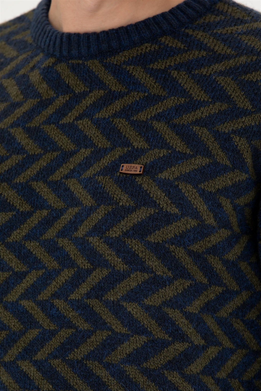 Мужской темно-синий свитер - U.s. polo assn фото 14