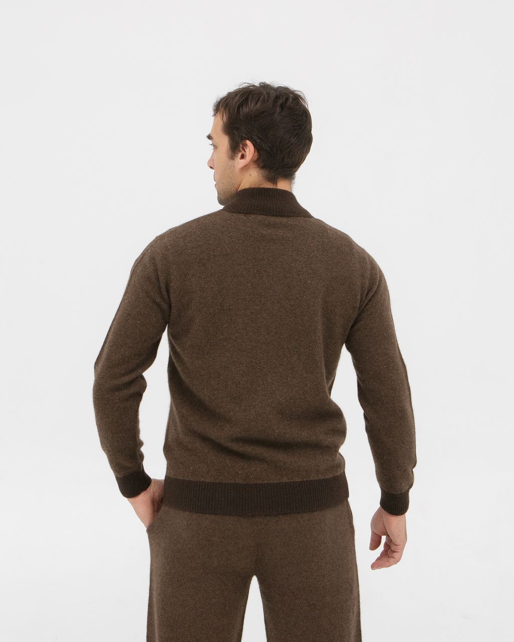 Джемпер из пуха яка мужской 4063a