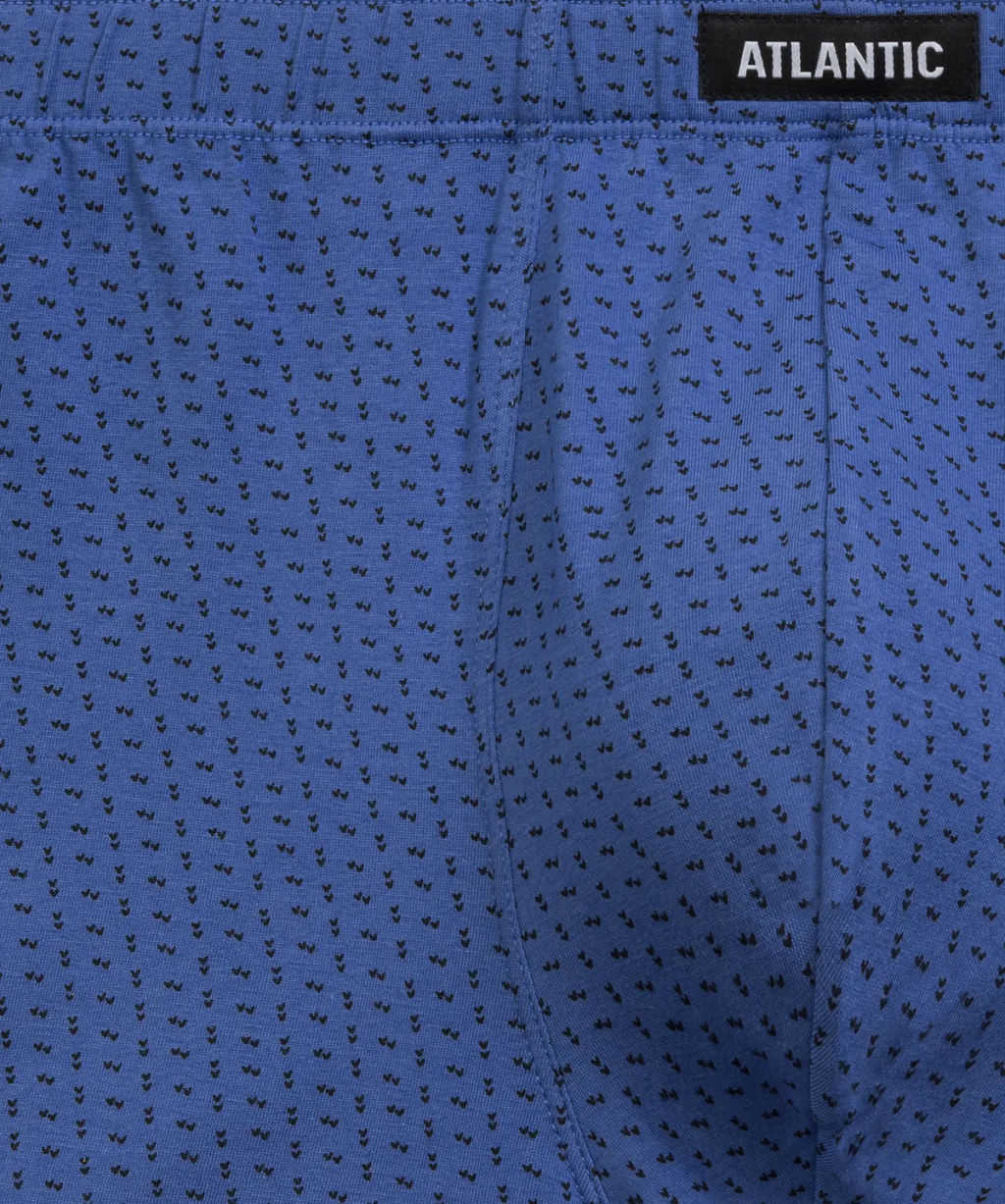 ATLANTIC 3MH-197 Трусы шорты Three Prints - набор 3 шт. голубой + темно-синий + каберне  фото 5