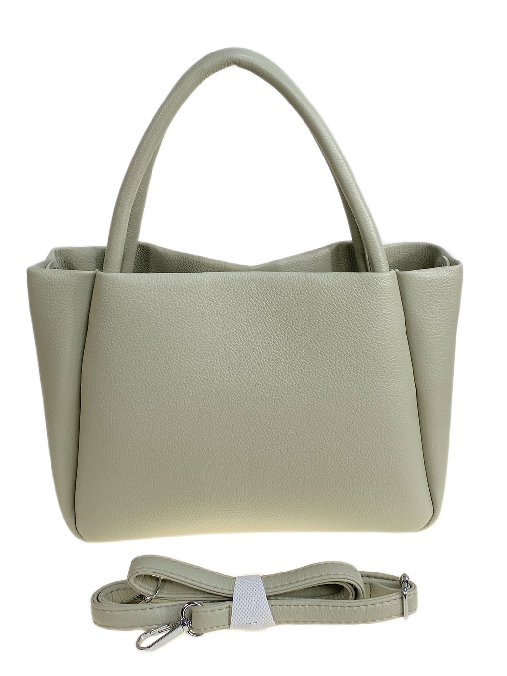 Женская сумка из искусственной кожи, цвет оливковый - Greta фото 2