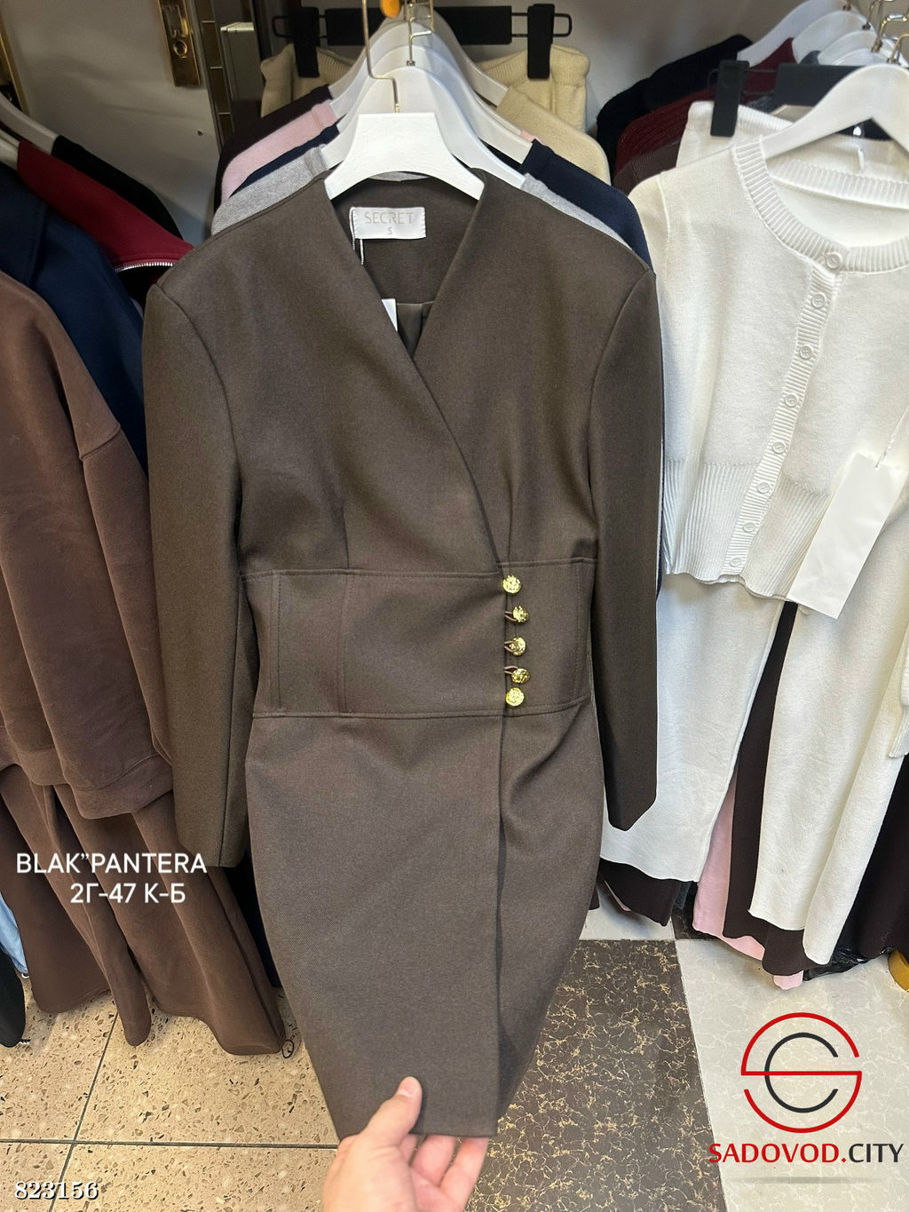 Платье пиджак однотонное - Bruno фото 2