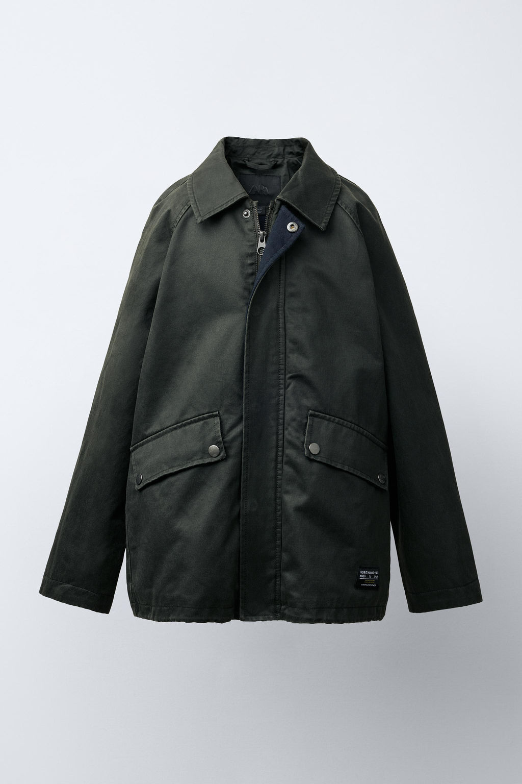 LABEL WAXED JACKET