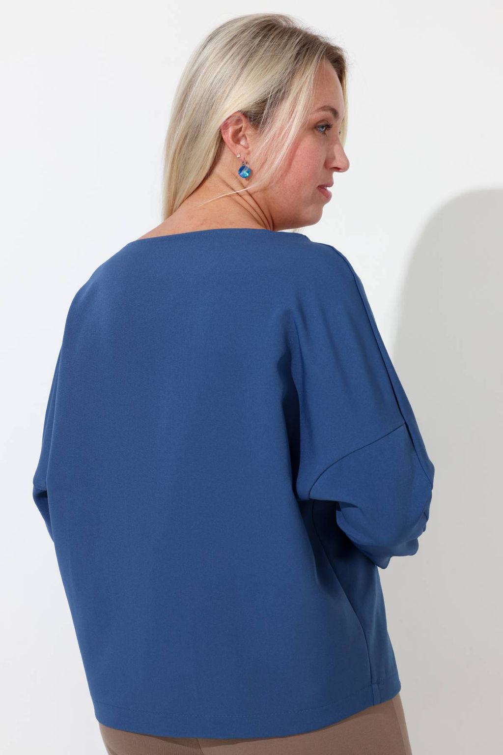 Блузка 4319/01/Джинсовый - Rise фото 3