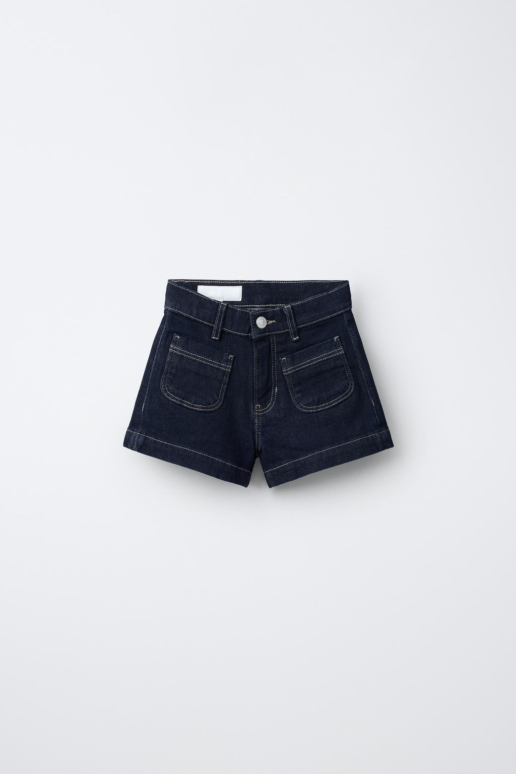 BERMUDA DENIM STRETCH BOLSILLOS / Azul