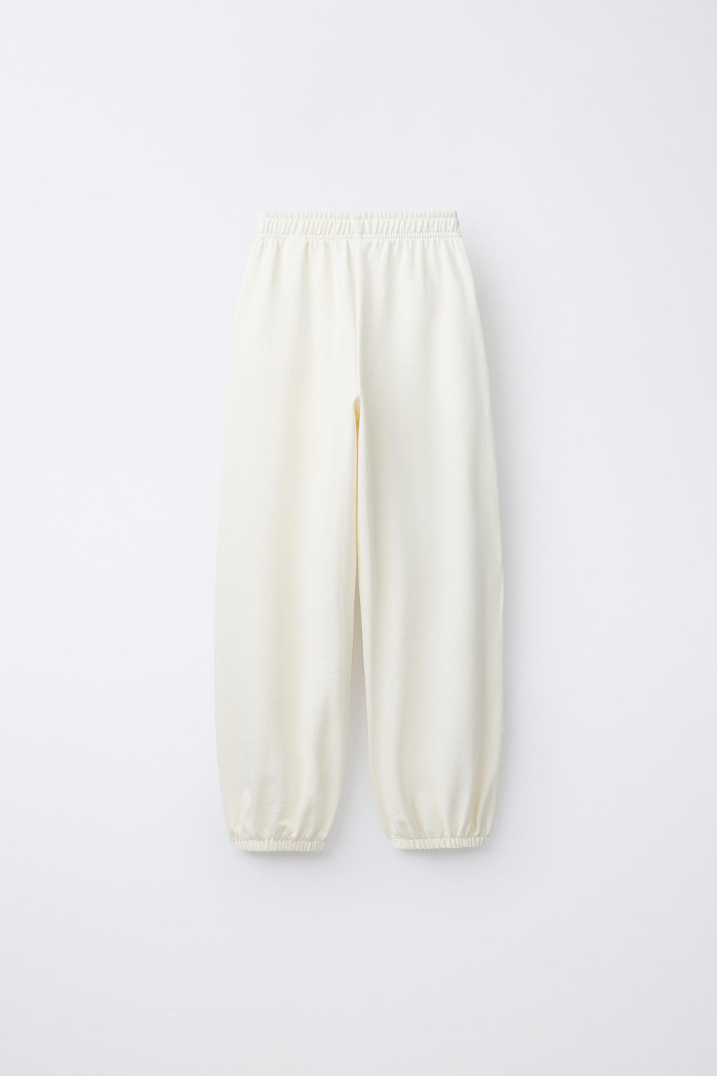 PANTAL?N FELPA BALLOON TEXTO / Crudo - Zara фото 2