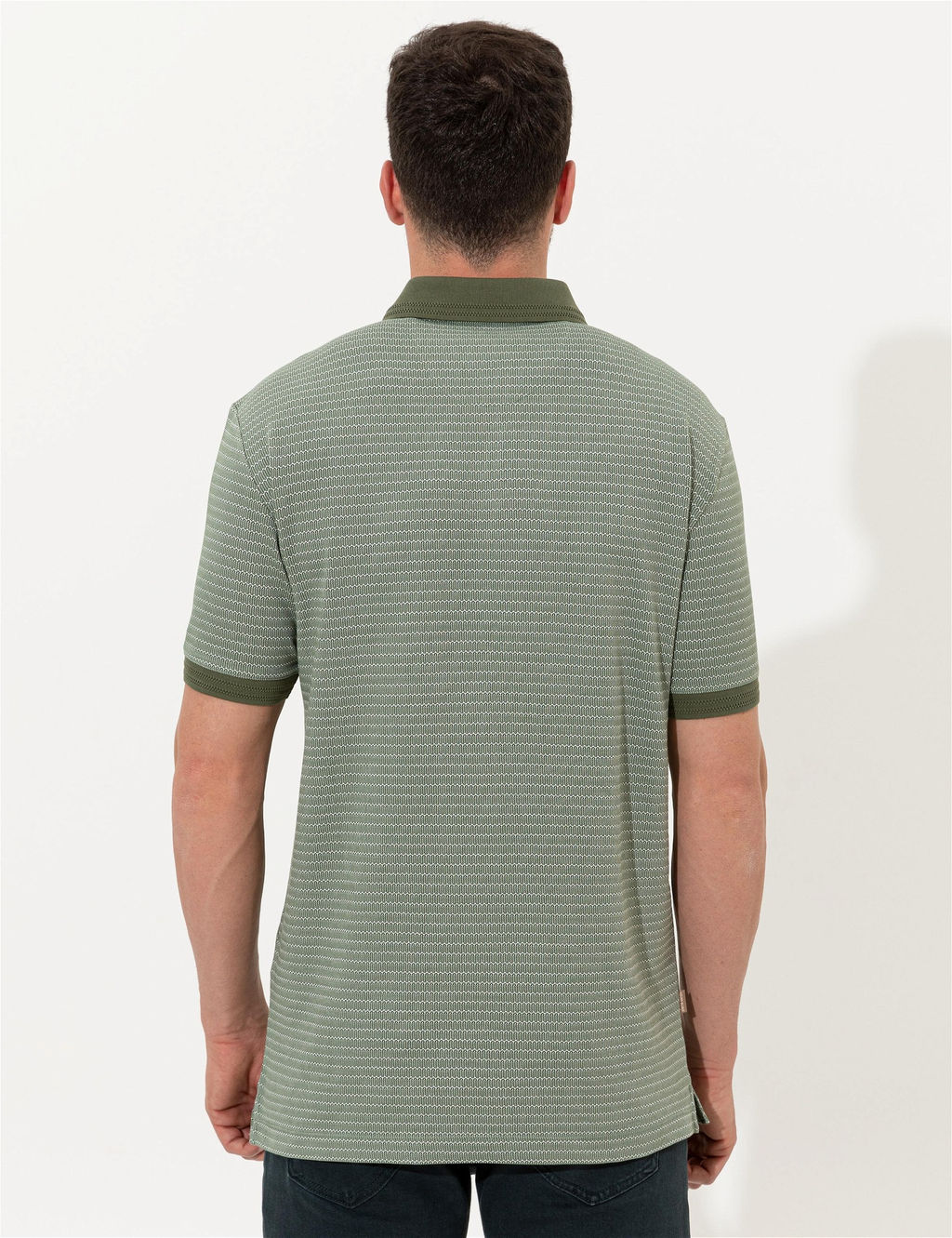 Haki Regular Fit Polo Yaka Ti__rt - Pierre cardin фото 5