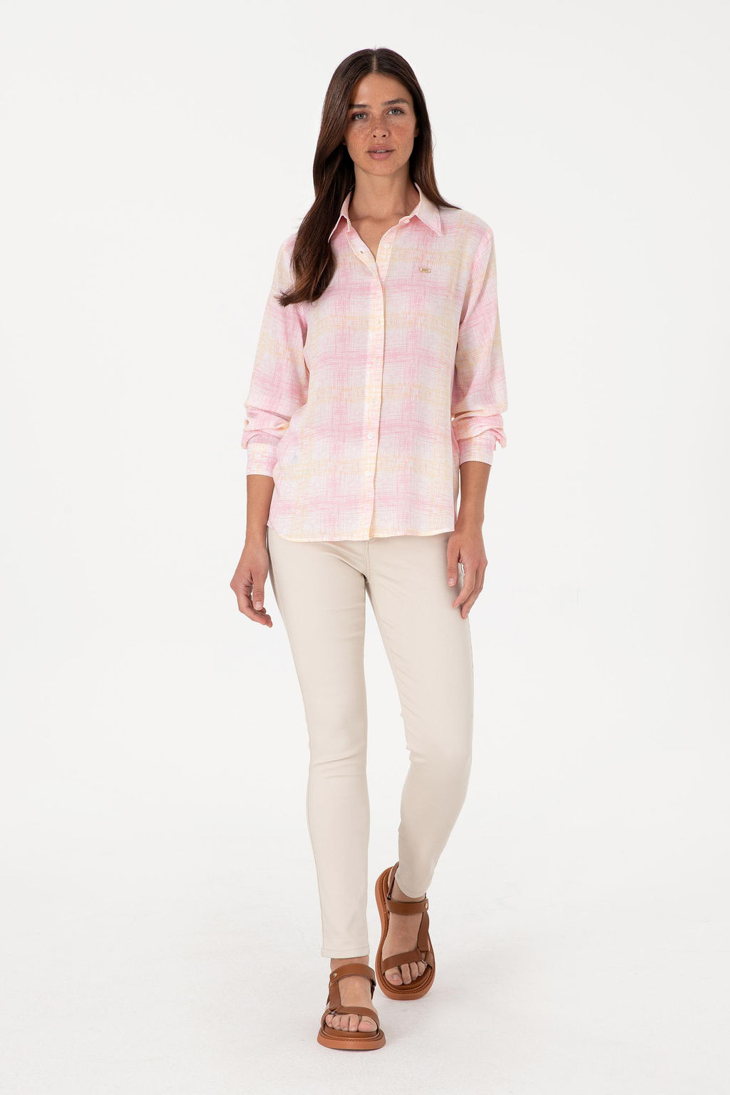 Kad_n Pembe Uzun Kollu G_mlek Sepette S_rpriz _ndirim - U.s. polo assn фото 4