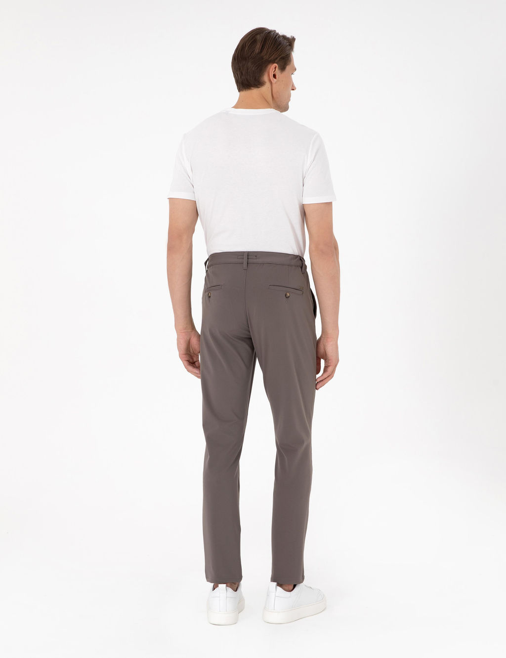 Vizon Slim Fit Esnek Jogger Kanvas Pantolon - Pierre cardin фото 4