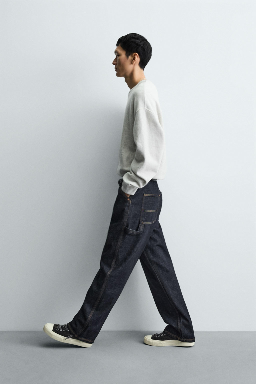 CARPENTER POCKET JEANS - Zara фото 5
