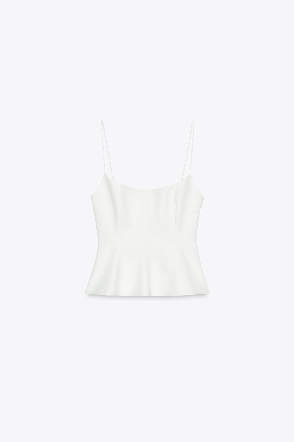 STRETCH PEPLUM TOP - Zara фото 6
