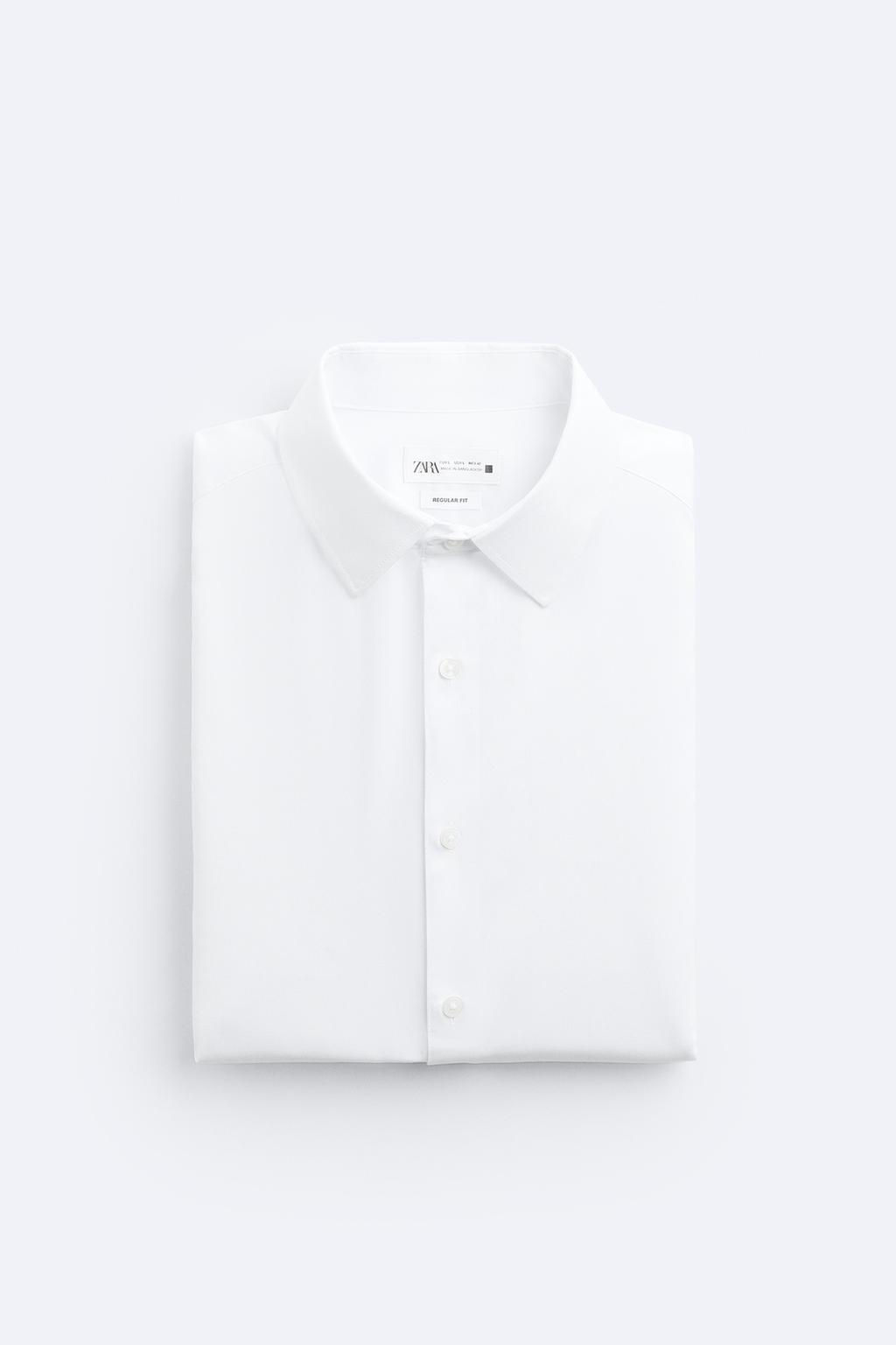 EASY CARE TEXTURED SHIRT - Zara фото 8