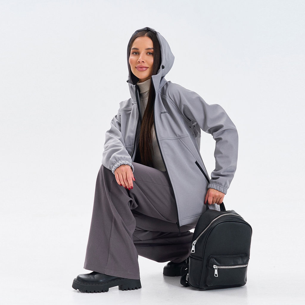 RODOS Ветровка softshell женская демисезон М-312 Бежевый фото 56