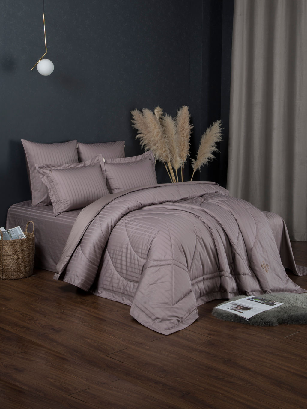 Stripe Le-Man (капучино орхидея) Egypt Cotton комплект - Kazanov.a. фото 2