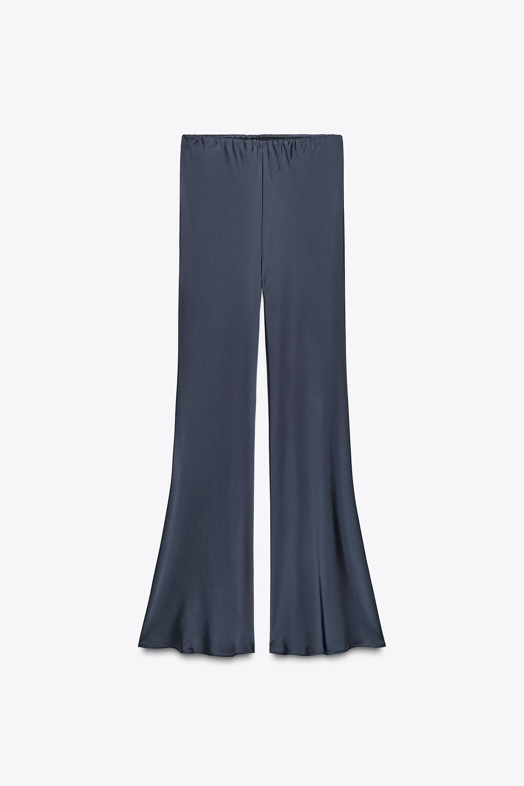 ZW COLLECTION SATIN FLARE TROUSERS