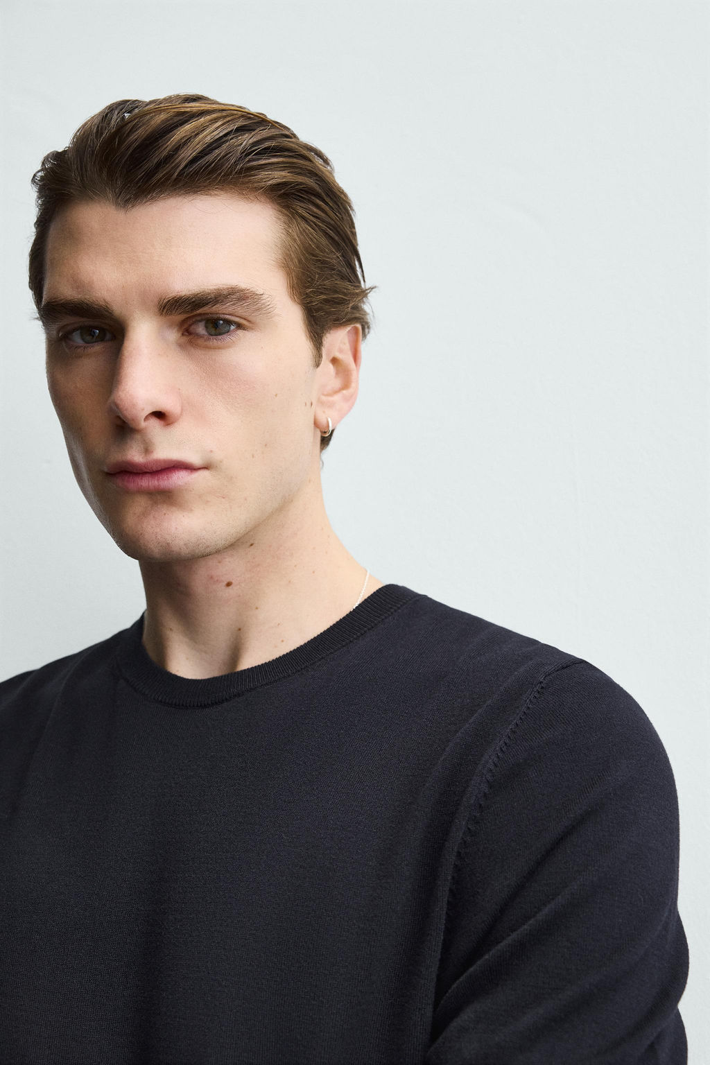 VISCOSE BLEND KNIT T-SHIRT - Zara фото 13