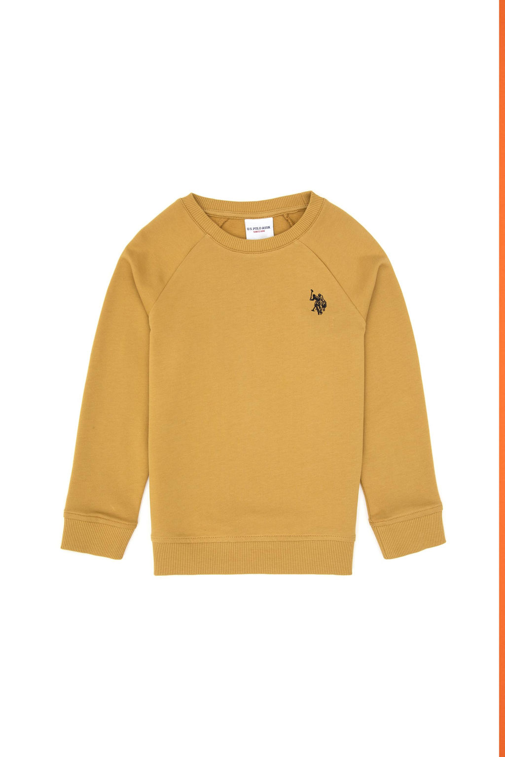 Erkek _ocuk Hardal Basic Sweatshirt Sepette S_rpriz _ndirim - U.s. polo assn фото 2