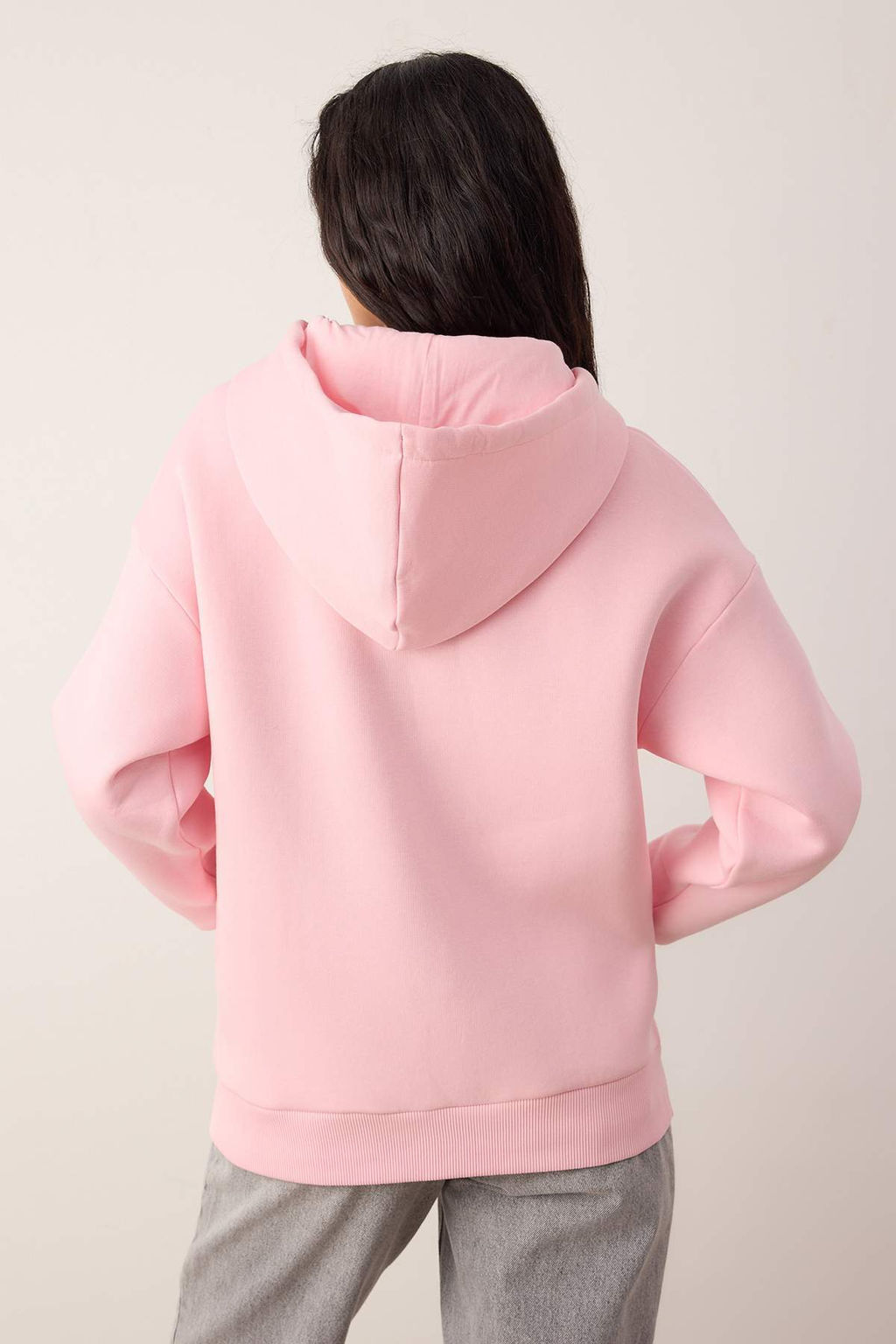 Ac?k Pembe Orme Sweatshirt TWOAW24SW00188