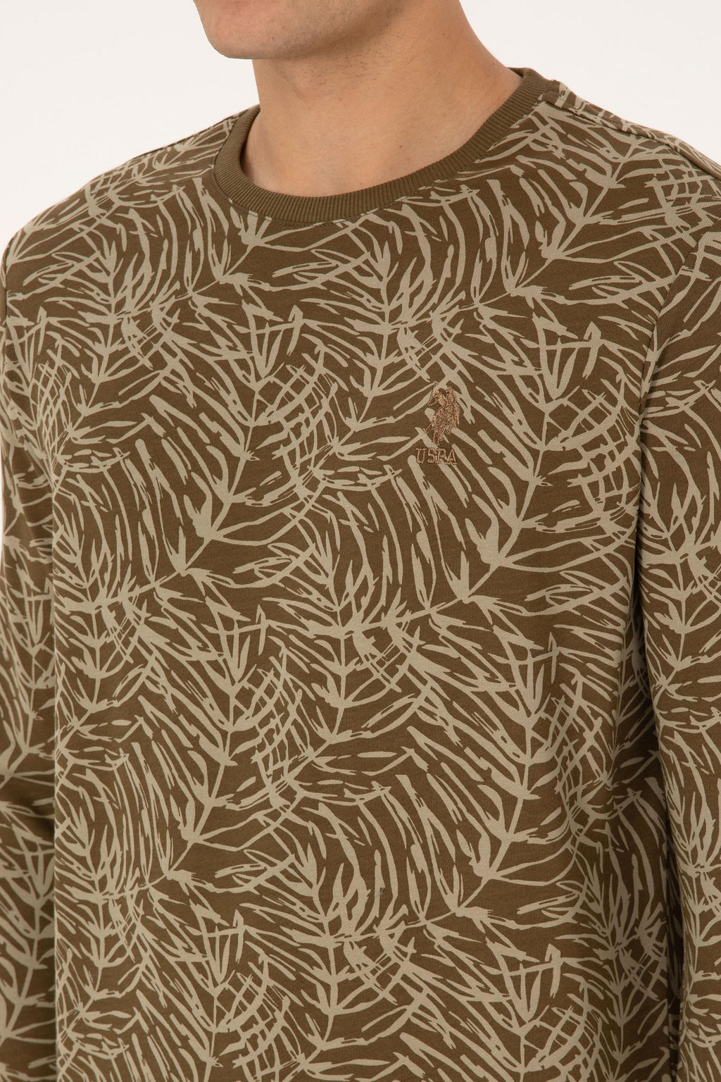 Erkek Haki Sweatshirt - U.s. polo assn фото 7