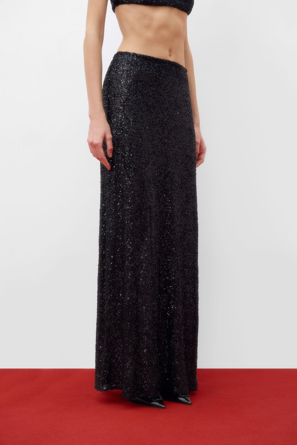 Юбка макси из пайеток - Mollis фото 3
