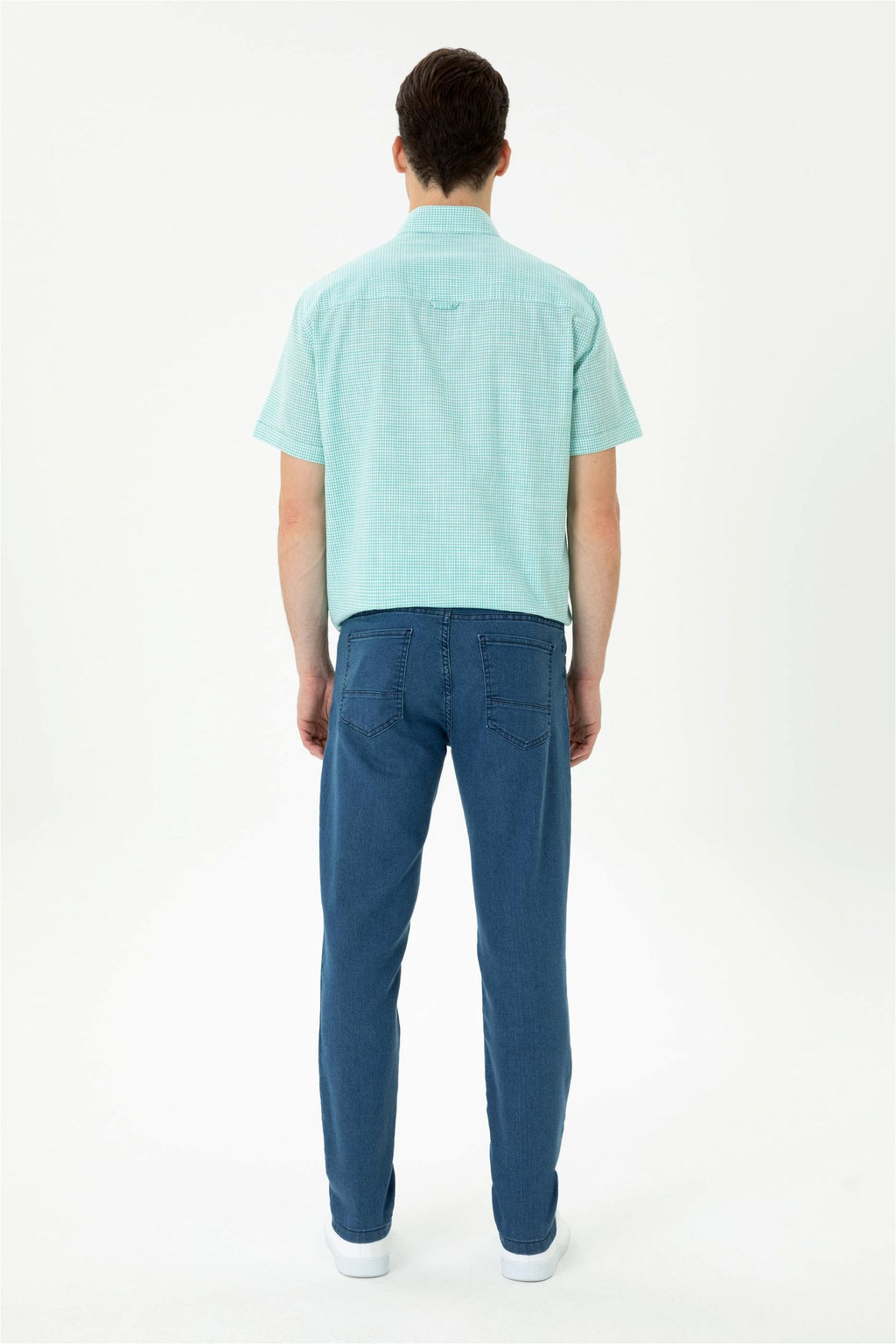 U. S. Polo Assn Мужские синие джинсовые брюки - U.s. polo assn фото 4