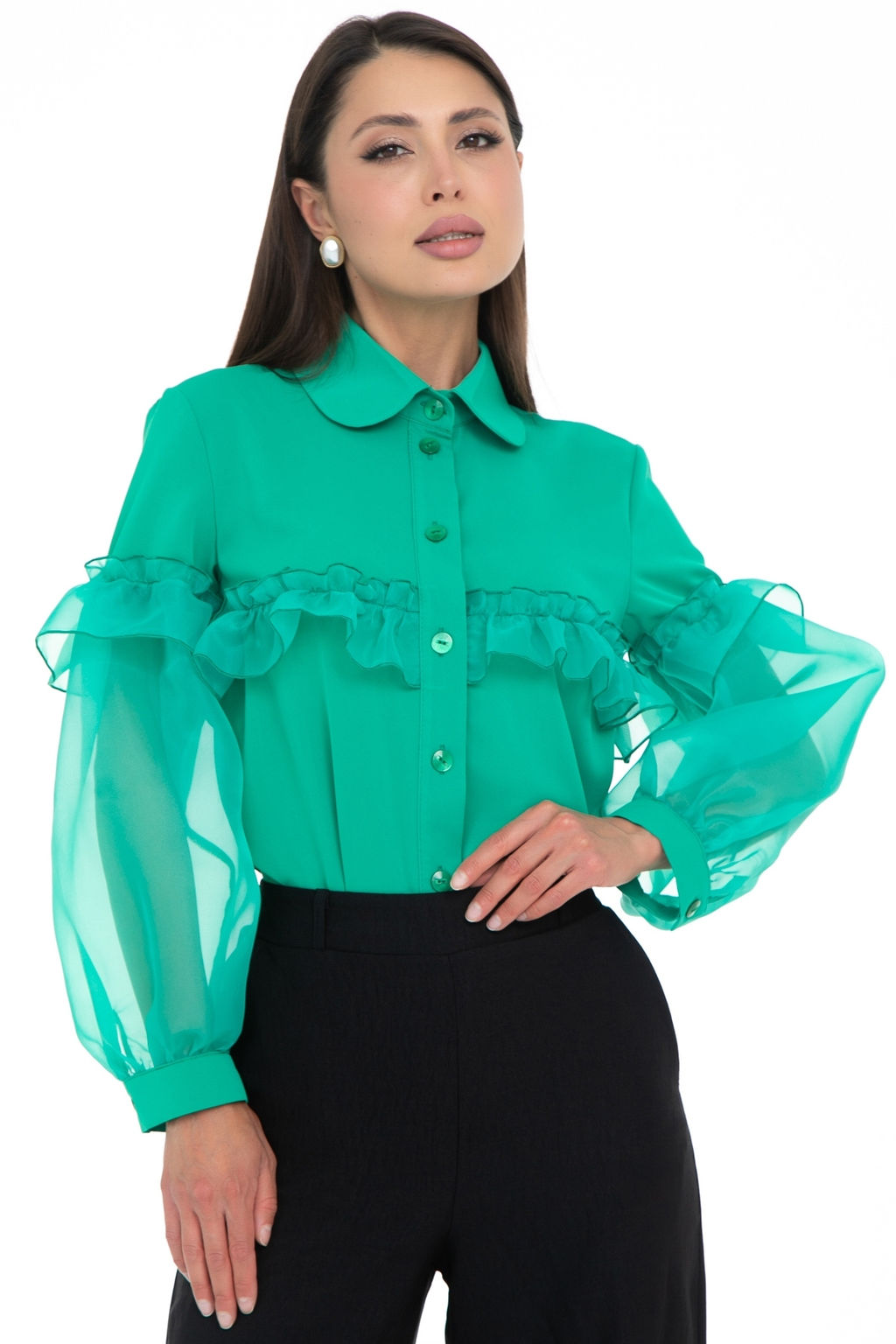 Блуза Очень красивая(изумруд)