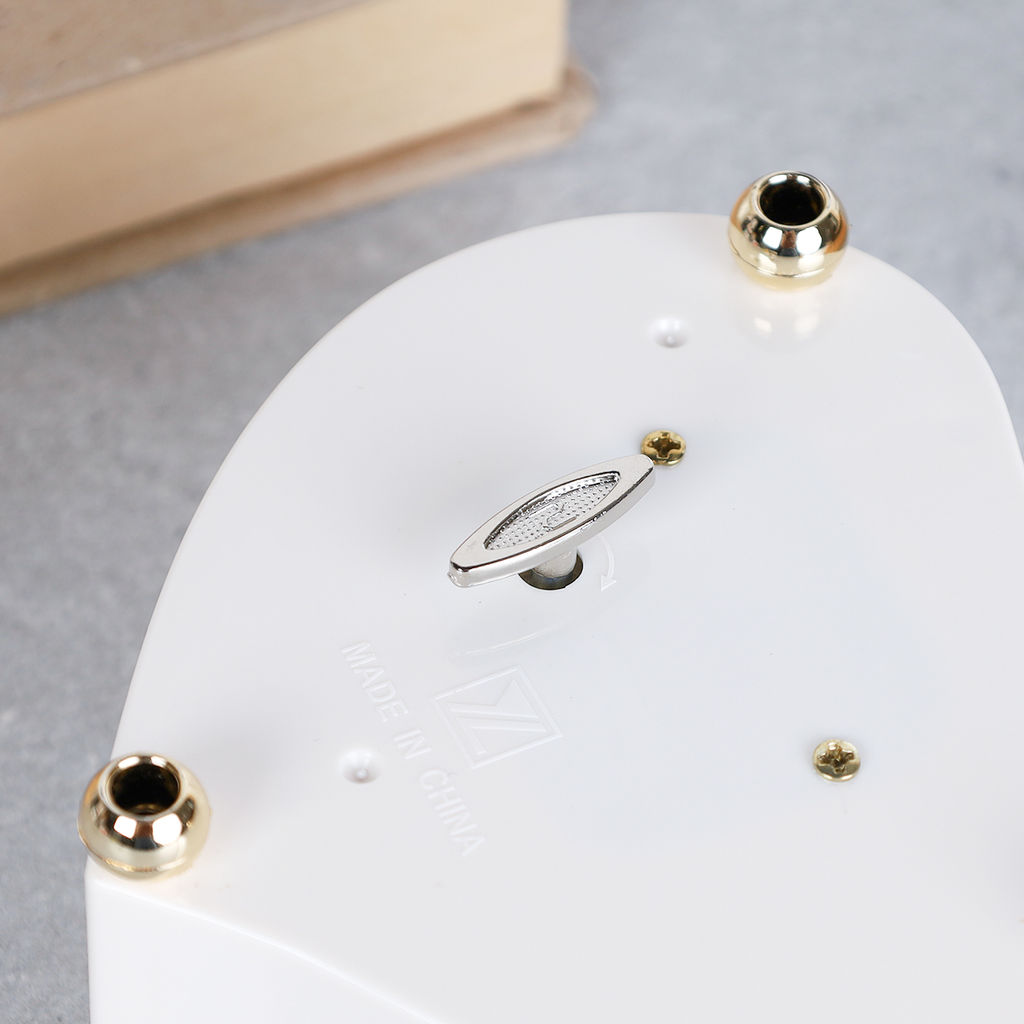 Шкатулка музыкальная Сердце с балериной / YL2046-2 /уп 72/белая - Галеонтрейд фото 6