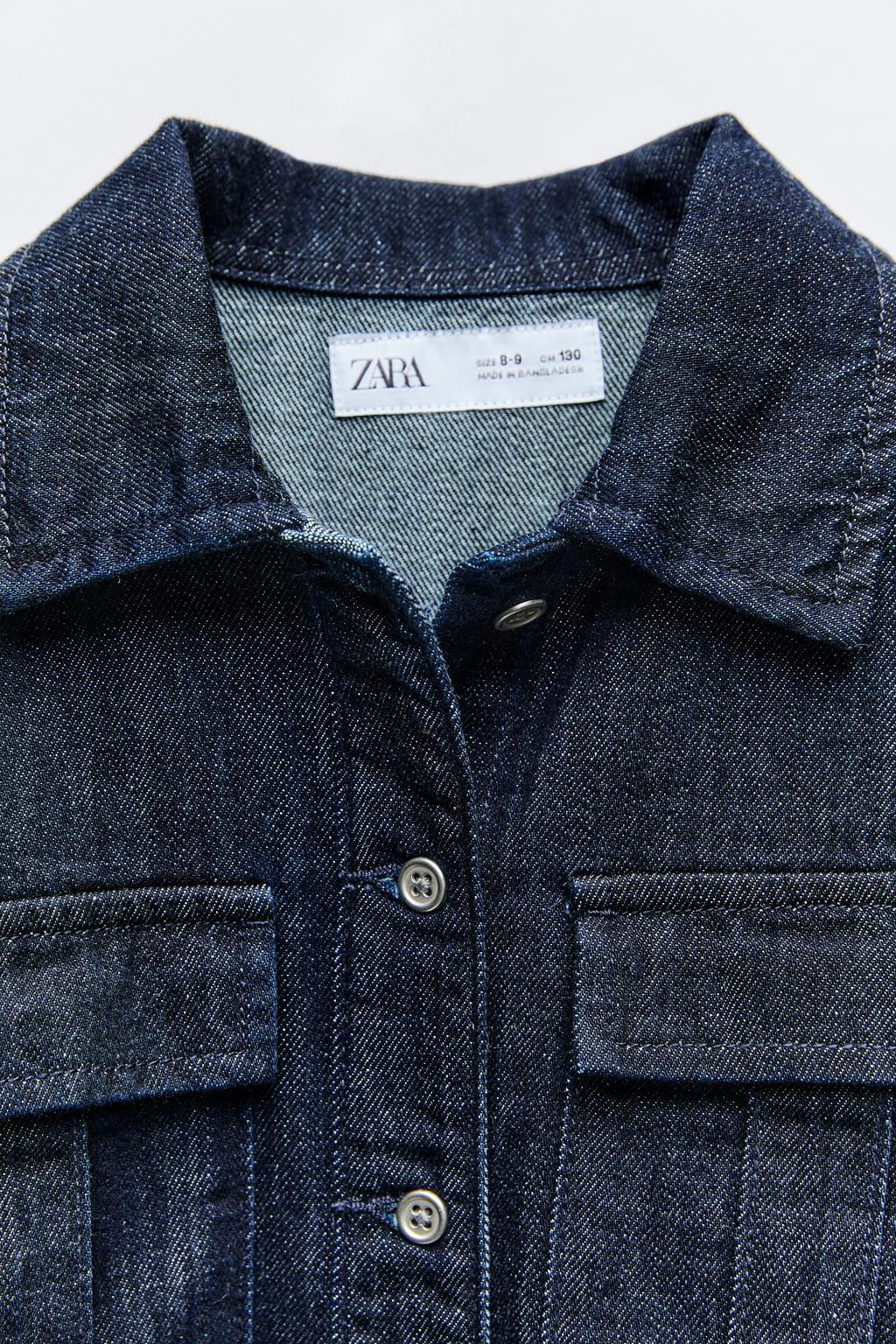 FLOWING DENIM SHIRT - Zara фото 4