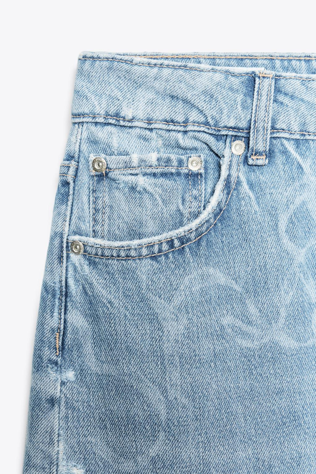 MID-RISE BAGGY TRF JEANS - Zara фото 9