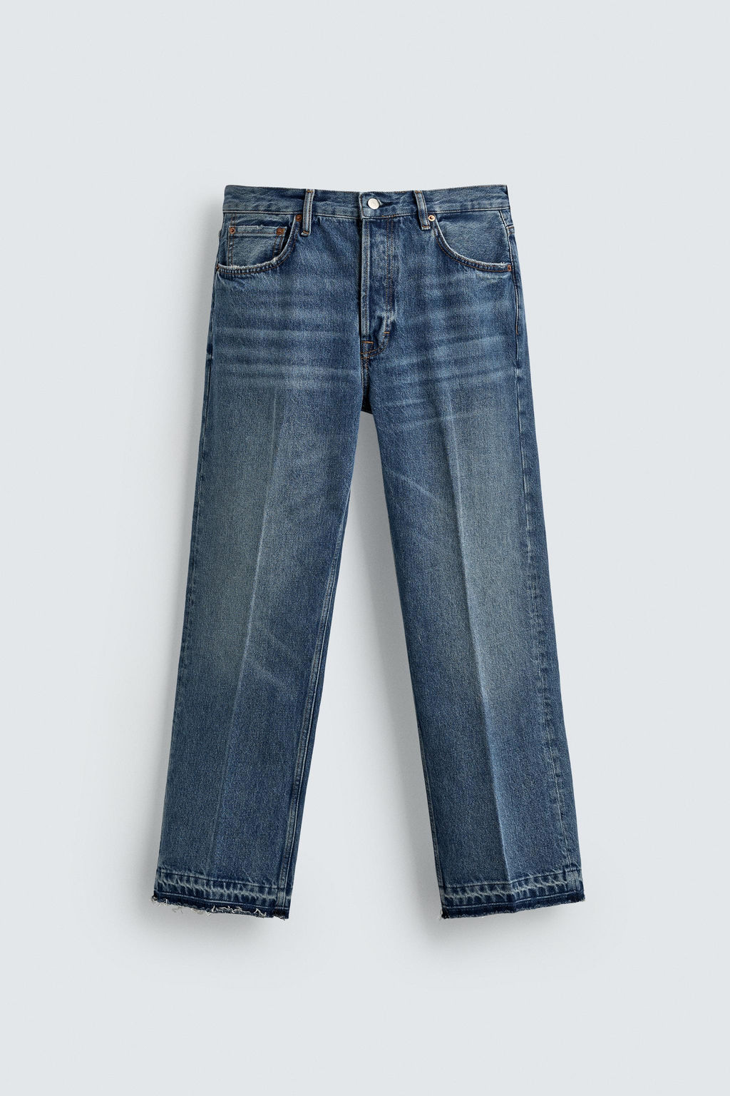 STRAIGHT FIT JEANS - Zara фото 5