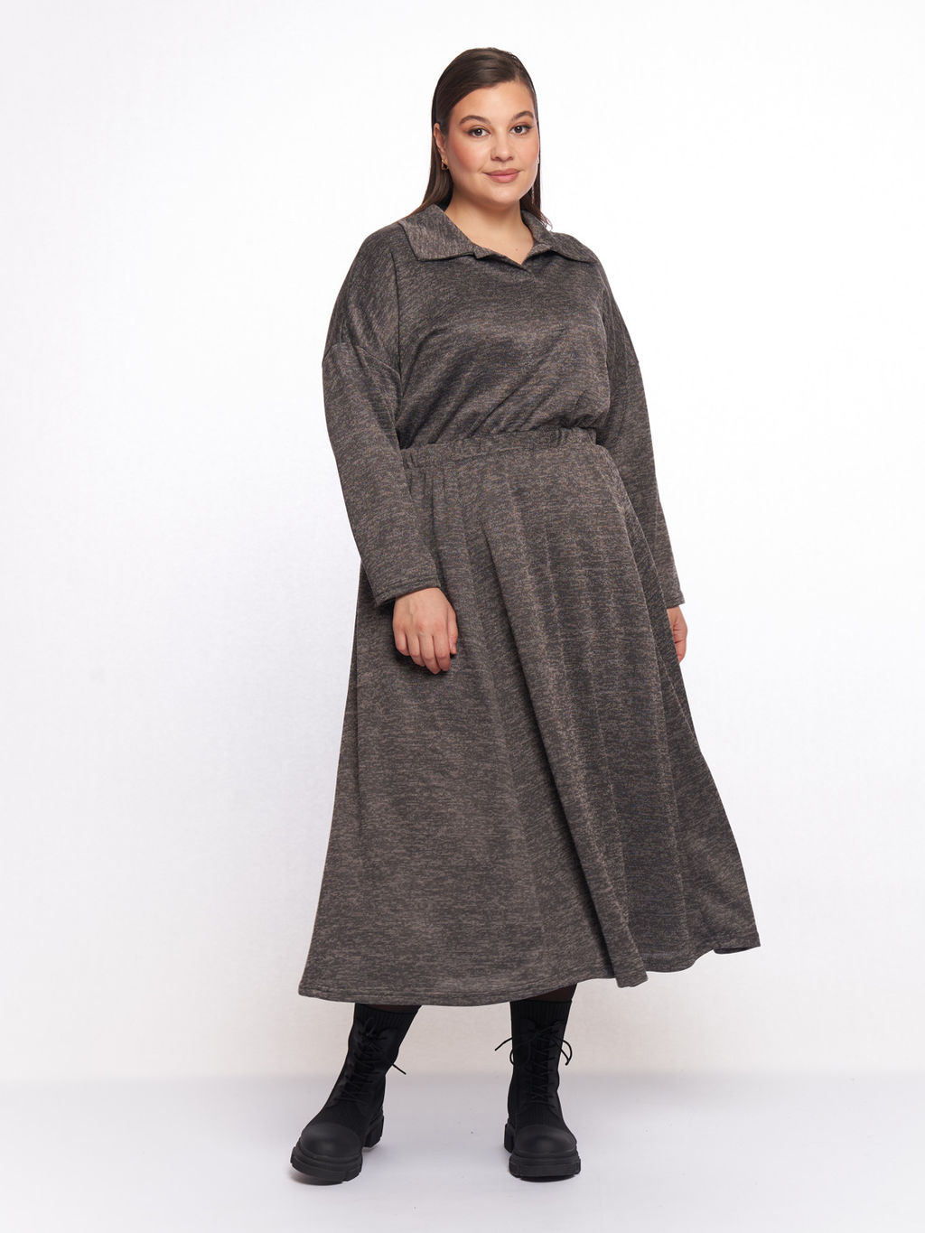 Классическая юбка UB17408MEL22 - Артесса фото 3