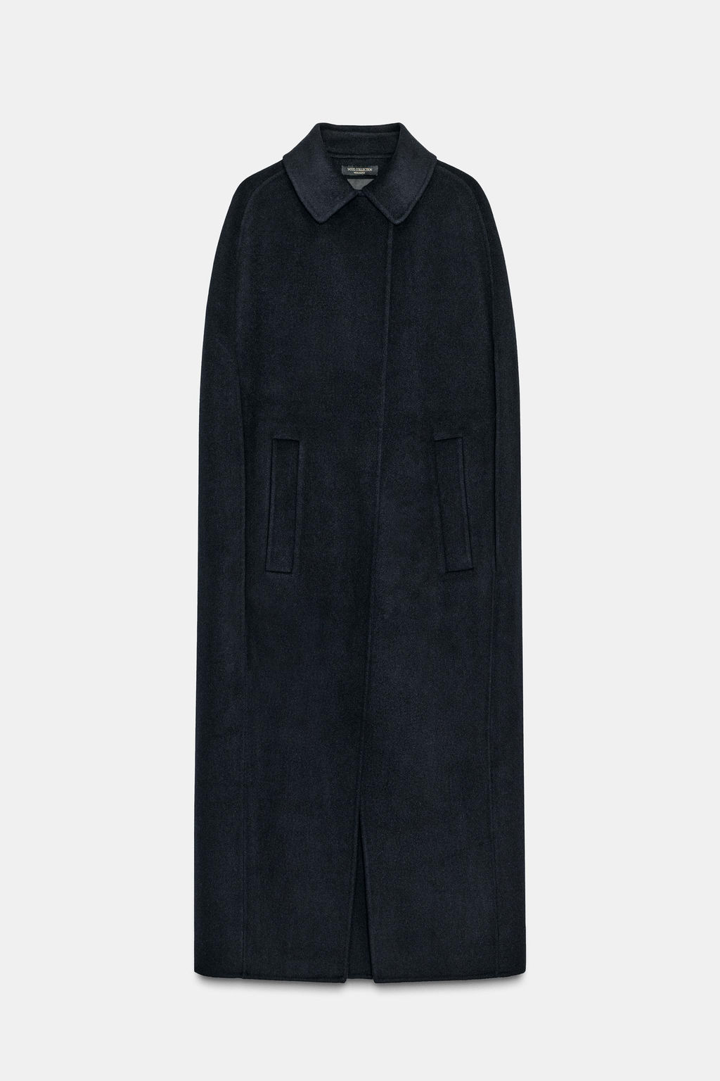OVERSIZE WOOL BLEND CAPE ZW COLLECTION LIMITED EDITION - Zara фото 2