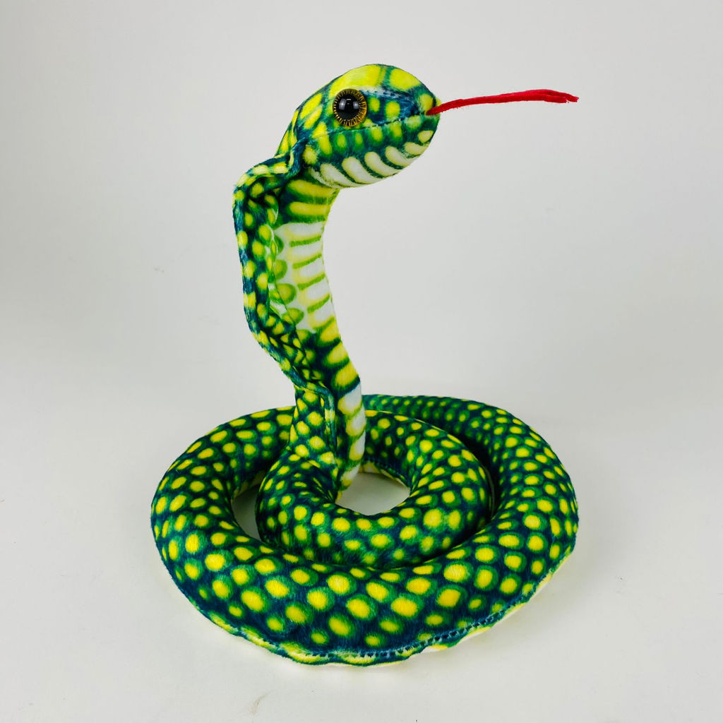 Мягкая игрушка змея - Кобра 20 см - Storyland фото 4