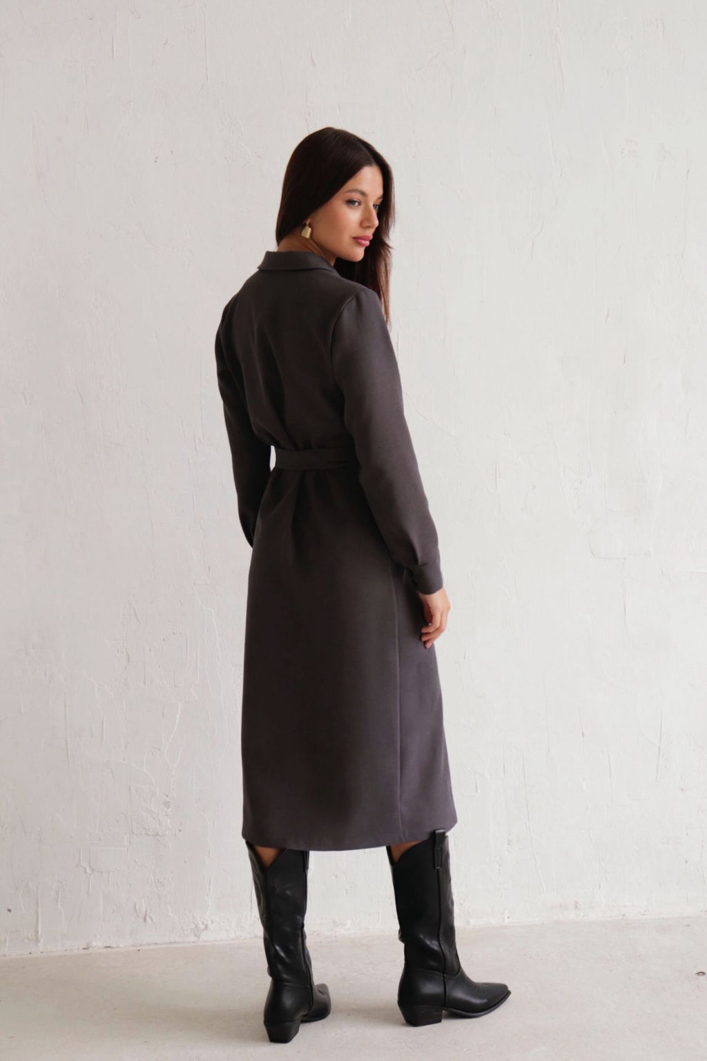 Платье-рубашка с английским воротником - Martichelli фото 180