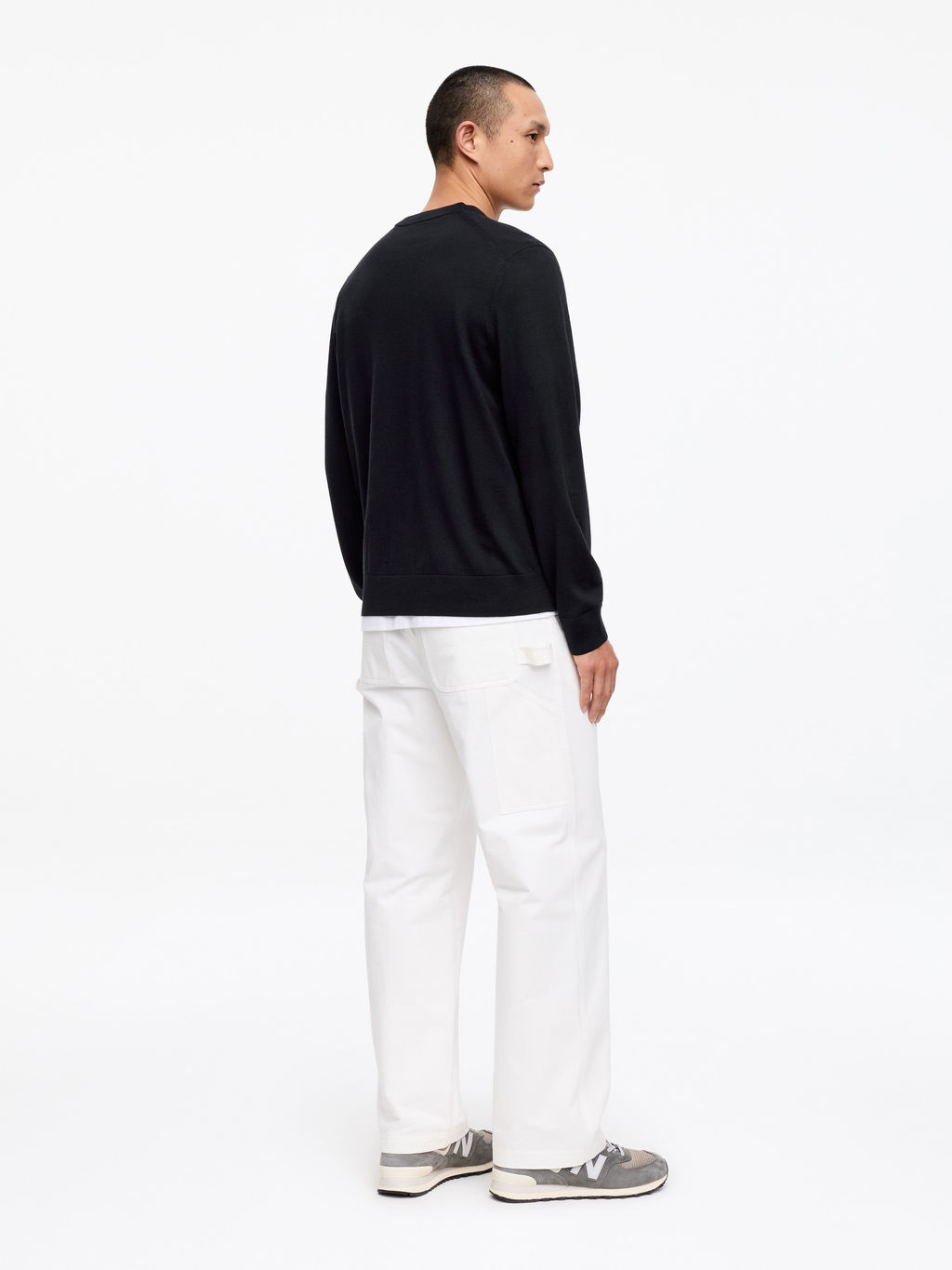 Jersey de punto fino en lana merino - H&m фото 7