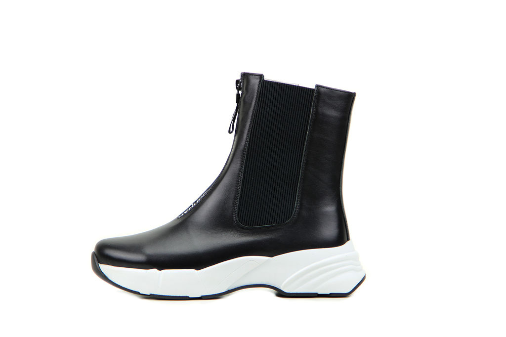 Ботинки 345.L.2021w.black /шерсть