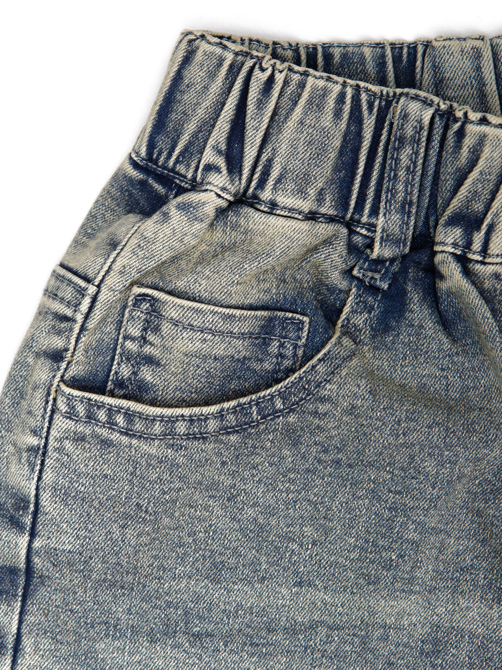 Джинсы-багги для девочек - СИНЯЯ МОДА фото 15